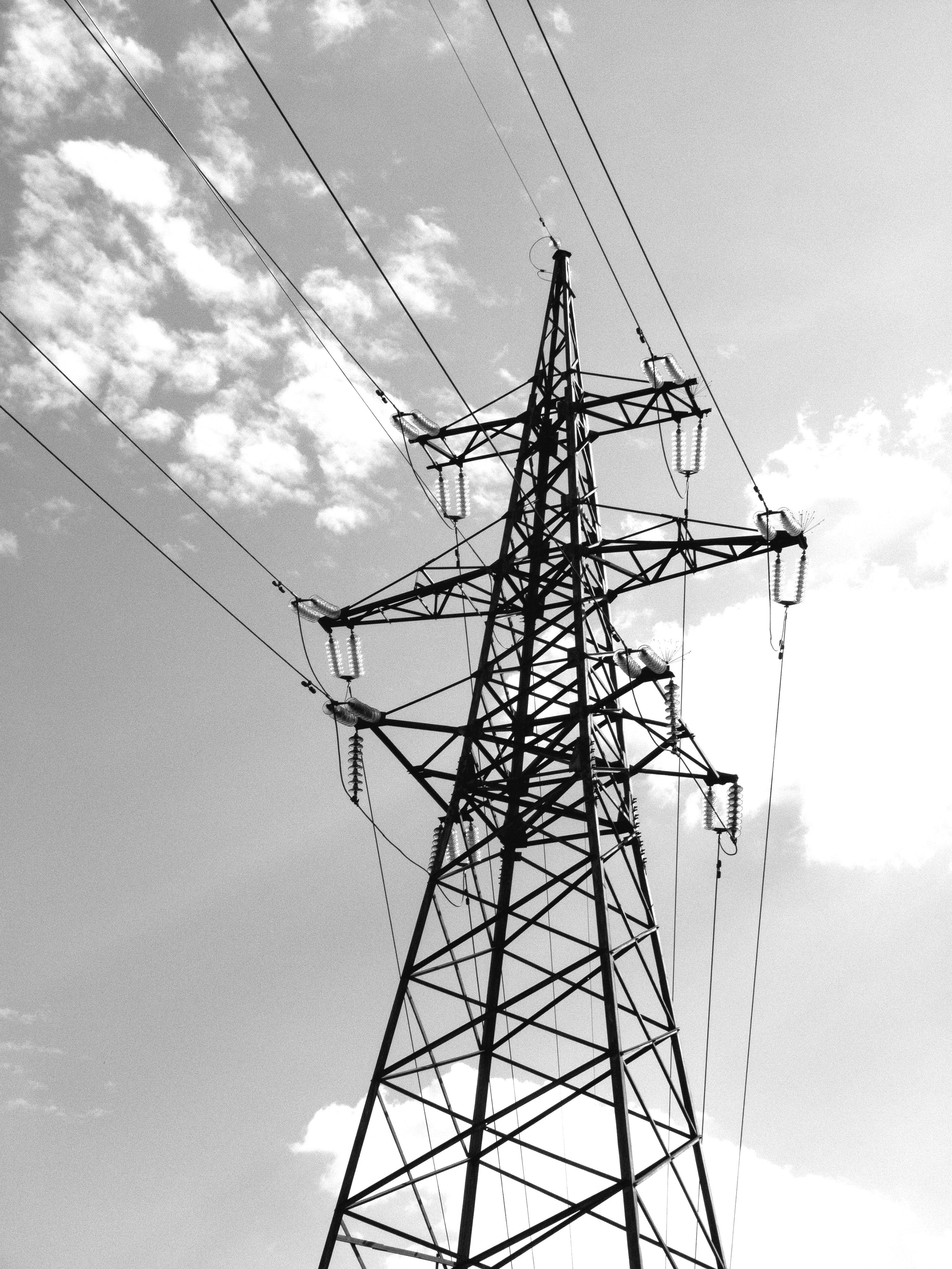 High Voltage Electrical Tower