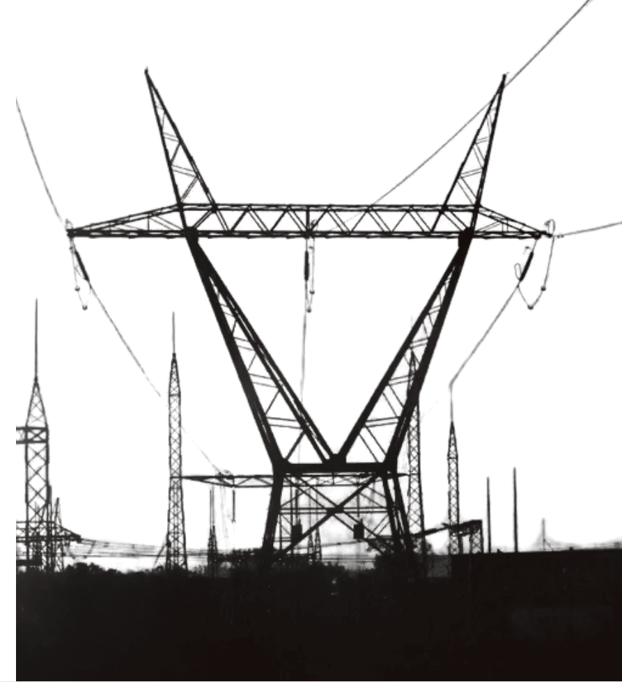 High-voltage electricity towers