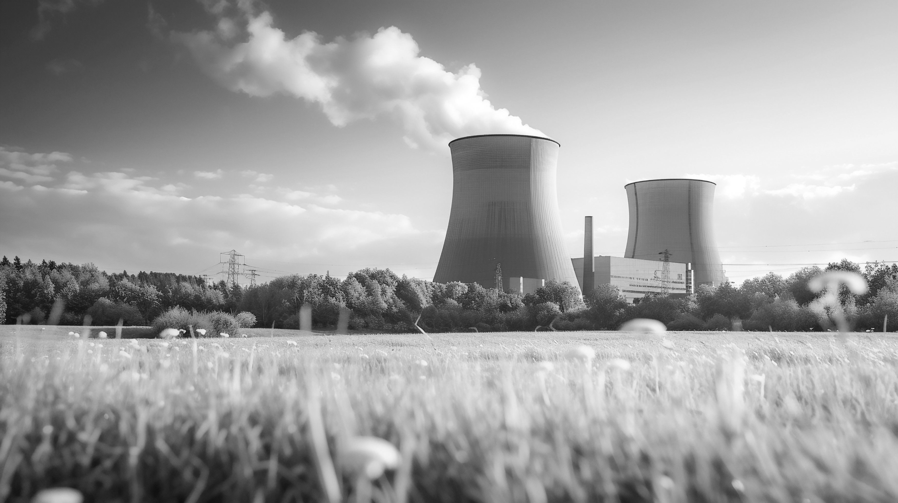 AI nuclear power plant