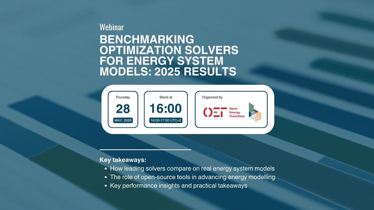 Benchmarking Optimization Solvers for Energy System Models: 2025 Results